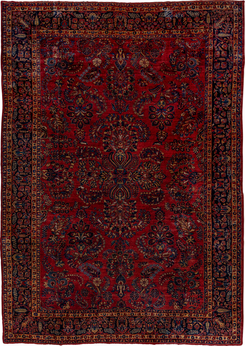Vintage Sarouk Area Rug (10' x 14')